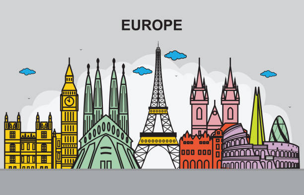Fetcher image of Europe’s most romantic cities with charming streets and lights.